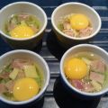 oeufs cocottes aux épinards