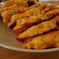 Galettes de maïs au poivron