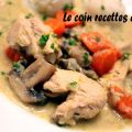 BLANQUETTE À L'ANCIENNE AU POULET