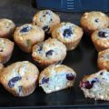Muffins aux cerises et au chocolat