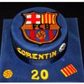 Cake design FCB ( football club barcelone )
