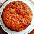 GATEAU LYONNAIS AUX POIRES ET PRALINES ROSES