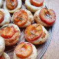 Mini tartelettes aux abricots, amande, miel et[...]
