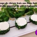 Fromage de chèvre frais aux fines herbes,[...]