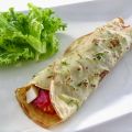 Crêpes de courgettes à la tomate et fromage de[...]