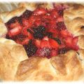 Tourte aux fruits rouge