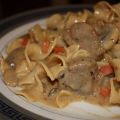 Filet de porc Stroganoff