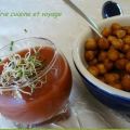 Crème de tomates toute crue aux algues et au[...]