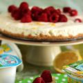 Gâteau façon Cheesecake au yaourt au citron