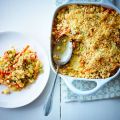 Crumble de légumes à l'indienne