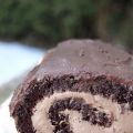 Gâteau roulé à la mousse au chocolat