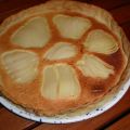 Tarte aux poires amandine