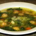 Soupe Italienne aux boulettes de dinde et[...]