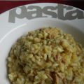 Risotto safran et thon.