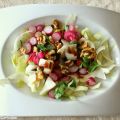 Salade de radis tièdes, endives et noix (Radish[...]