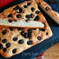 Focaccia aux olives - l'indispensable de mes[...]