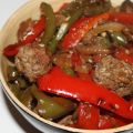 Boulettes de bœuf aux poivrons et graines de[...]