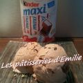 Glace au Kinder (avec sorbetière)