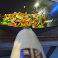 Wok printanier au pak choi