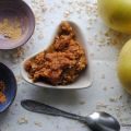 Crumble aux Pommes, gingembre et vergeoise brune