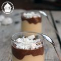 Mousse aux deux chocolats et éclats de meringue