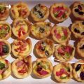 Assortiment de quiches apéritives