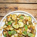 Ma salade de courgettes grillées