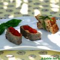 Terrine d'aubergines aux olives noires et son[...]