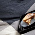 Croque poire et caramel au beurre salé