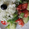 Chopska salad et souvenirs de Bulgarie