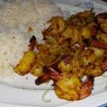 Crevettes marinées au curry - 4PP/personne