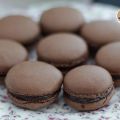 Macarons au chocolat, recette et conseils,[...]