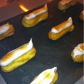 Éclairs au citron meringuées
