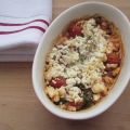 Gratin de courgettes, tomates cerises et féta,[...]