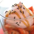 Verrines fraises à la Bretonne