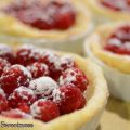 Tartelettes aux framboises