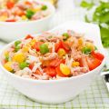 Salade de riz aux sardines