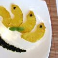 Ananas poêlé et son pistou