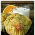 Muffins à l'orange et aux graines de pavot