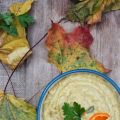 Hummus de courge & lentilles corail à l'orange