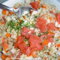 Salade d'Ebly au surimi