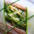 Sandwich aux lamelles de courgettes et aux[...]