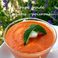 Soupe froide tomates - poivrons à la[...]