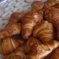 Les croissants au beurre