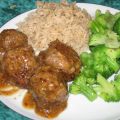 Boulettes de boeuf moutarde et miel