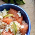 Salade de Fregula, Feta et Pastèque