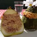 Courgettes rondes farcies au bœuf, veau,[...]