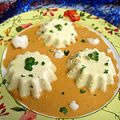 Flans de chou-fleur et sa sauce crémée -[...]