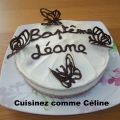 Gâteau chocolat crème chantilly