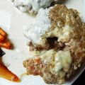 Steaks hachés au Roquefort